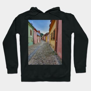 Sighisoara Old Town street Hoodie